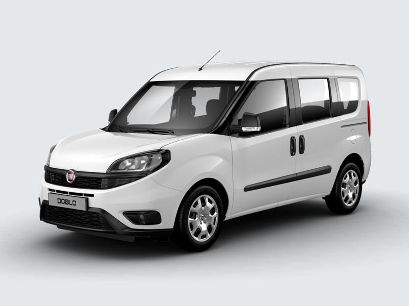 Fiat Nuovo Doblò Cargo E 1.6 Multijet 16V 105Cv E6 Sx 3 Posti Bianco Bianco Noleggio A Lungo Termine - Marchi Auto