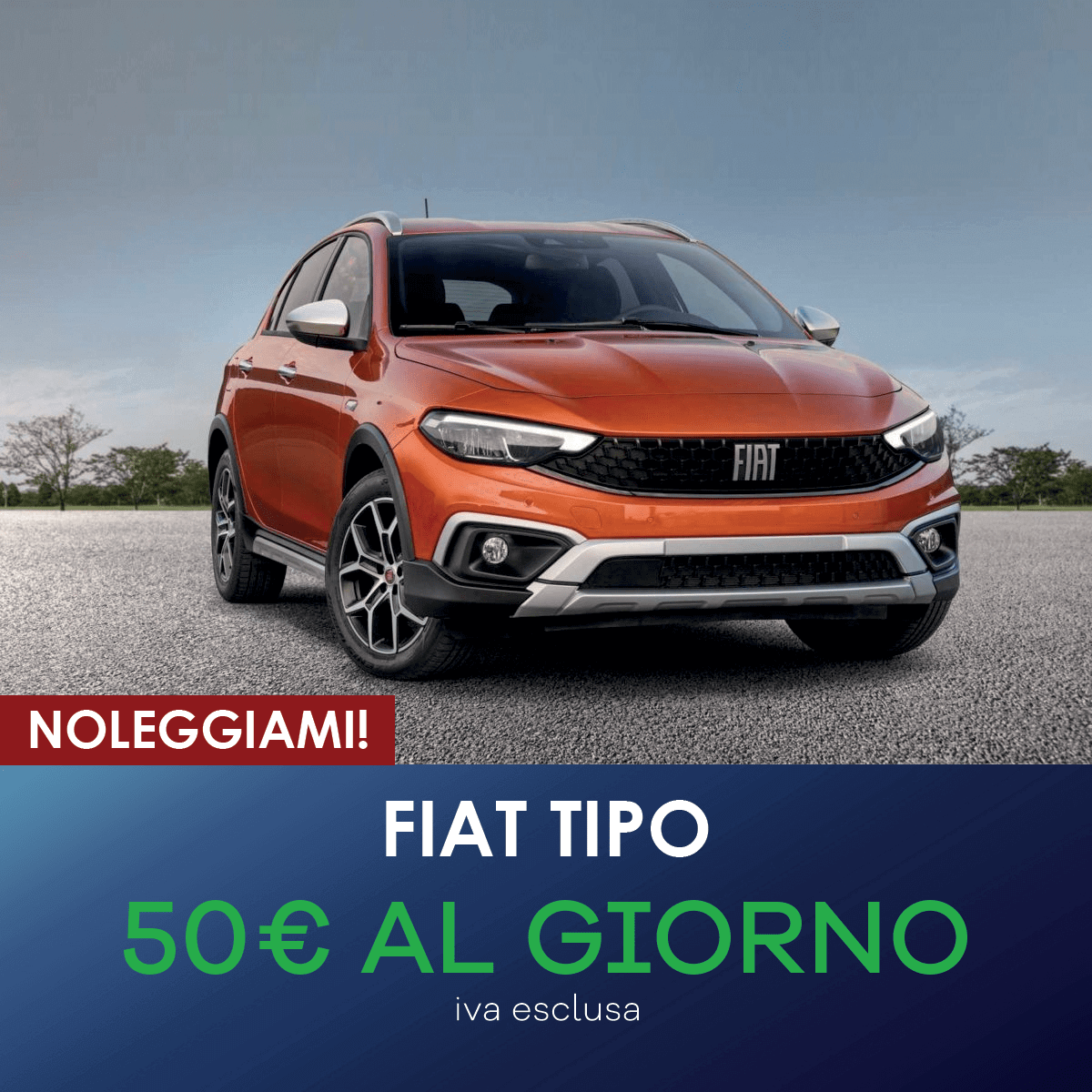 Fiat Tipo noleggio breve termine