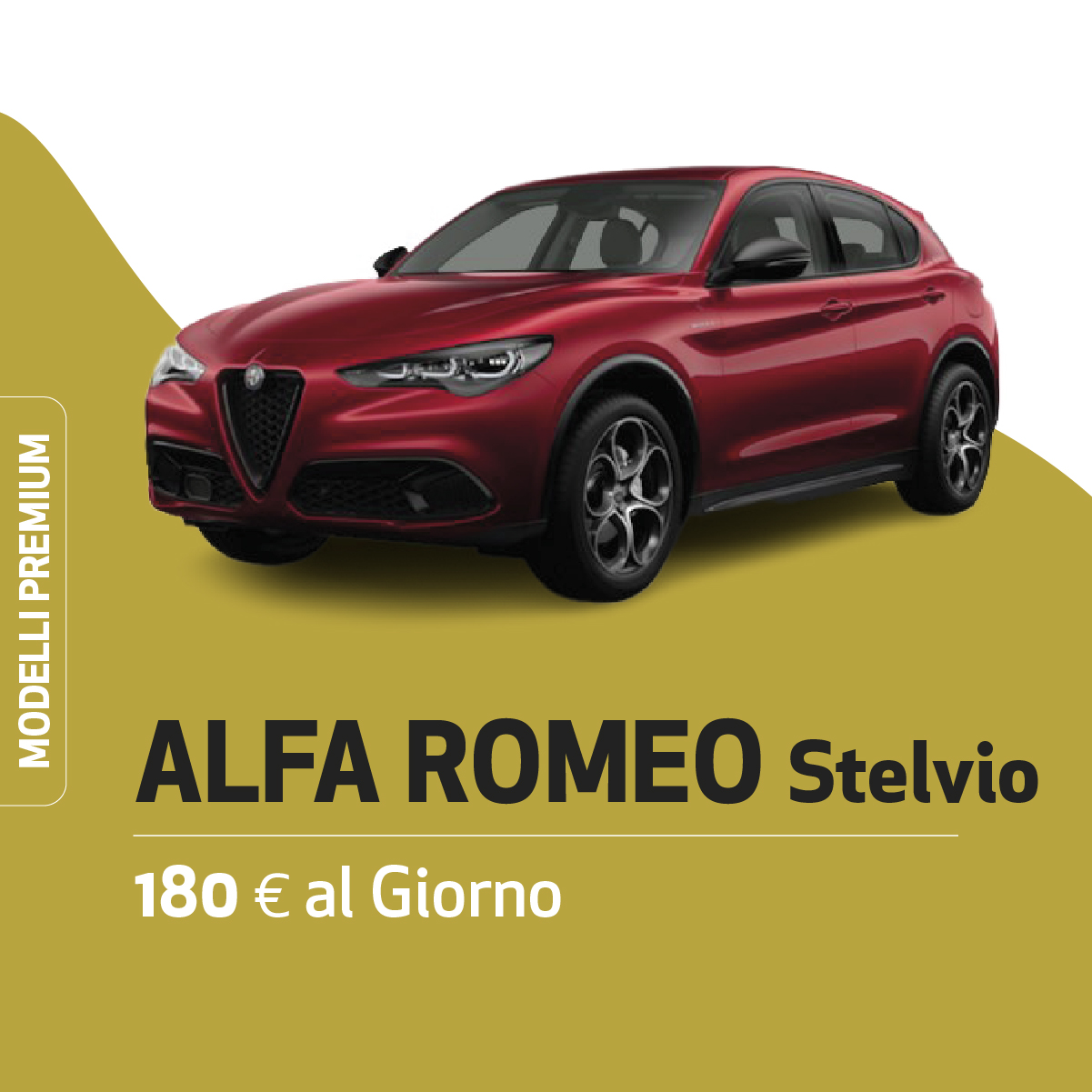 ALFA ROMEO STELVIO noleggio breve termine