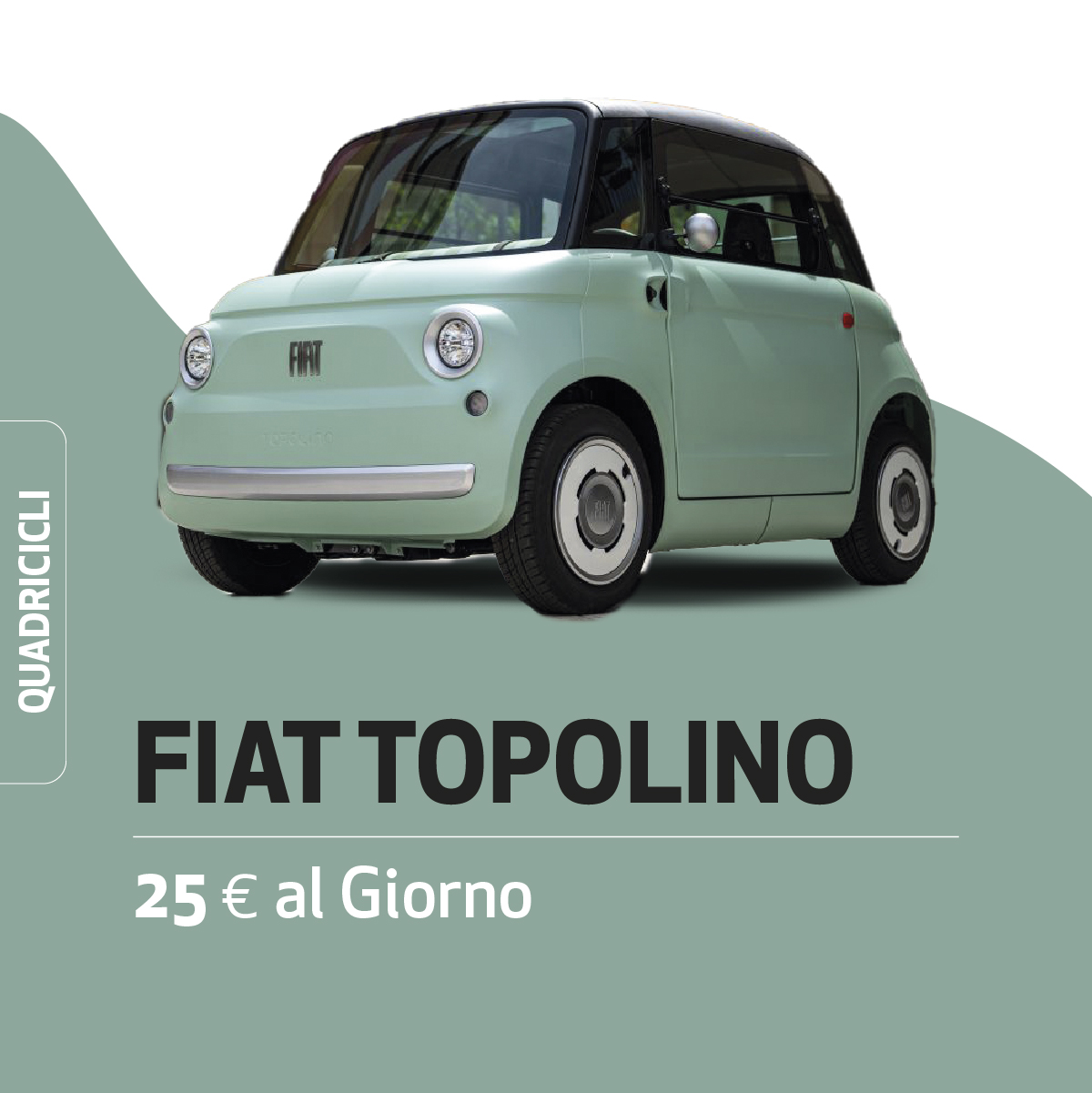 FIAT TOPOLINO noleggio breve termine