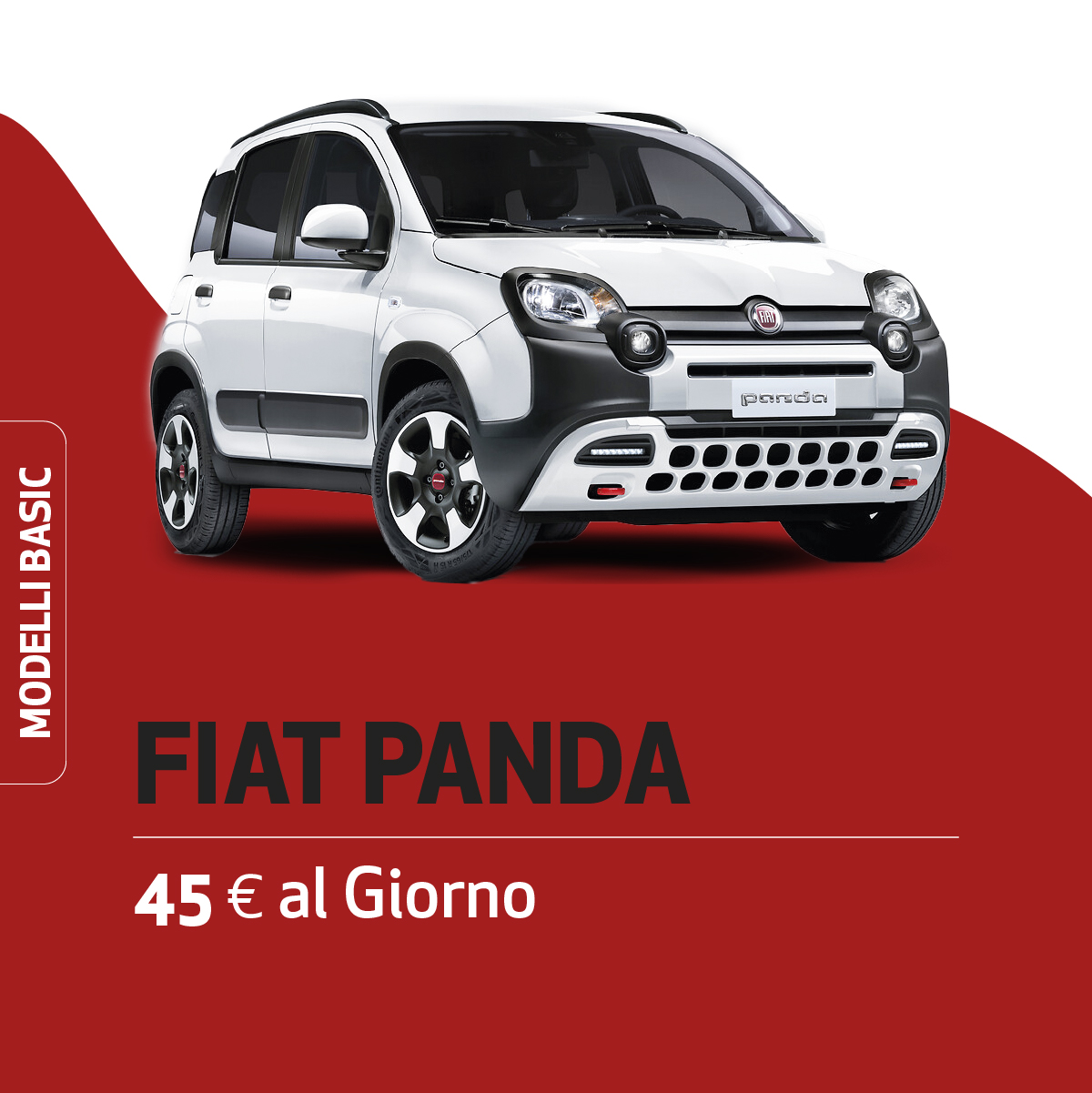Fiat Panda noleggio breve termine
