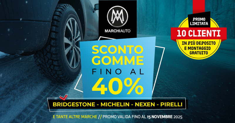 Promo gomme invernali 2025.