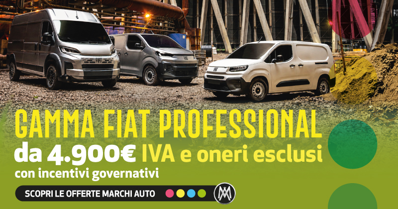 Ecoincentivi 2026 Fiat Professional
