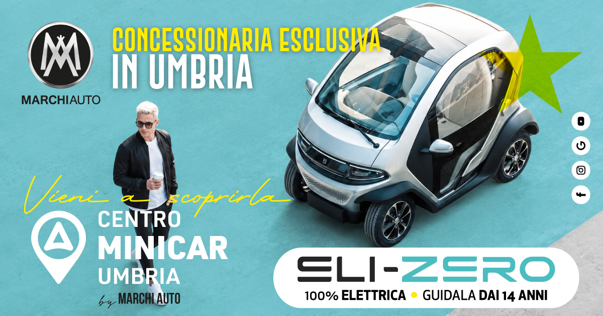Eli Zero Microcar Umbria