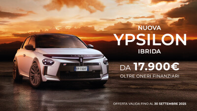 Nuova Lancia Ypsilon Hybrid – Offerta di Settembre da Marchi Auto - Nuova Lancia Ypsilon Hybrid